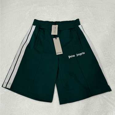 Palm Angels Palm Angels Logo-Print Track Shorts G… - image 1