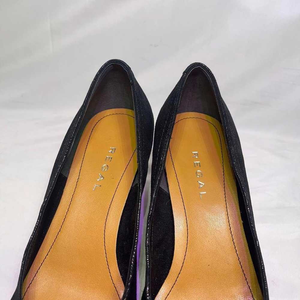 Ultra beautiful REGAL pumps, square toe, wedge so… - image 6