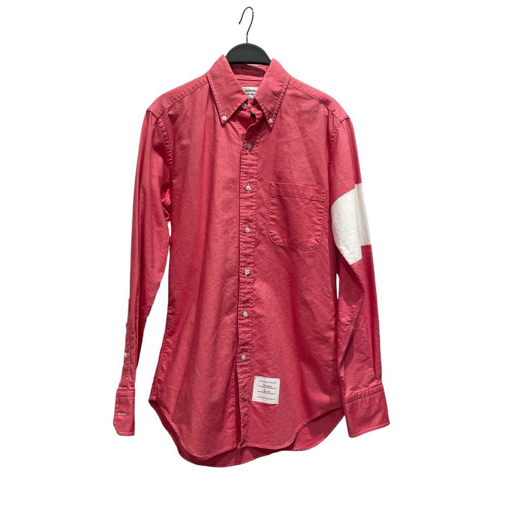 THOM BROWNE. NEW YORK/LS Blouse/2/Cotton/RED/ - image 1