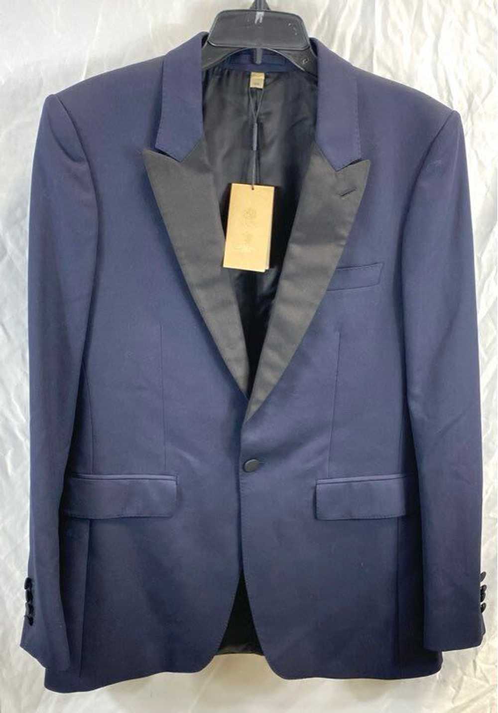 Burberry Navy Blue Blazer - Size 52R - image 1