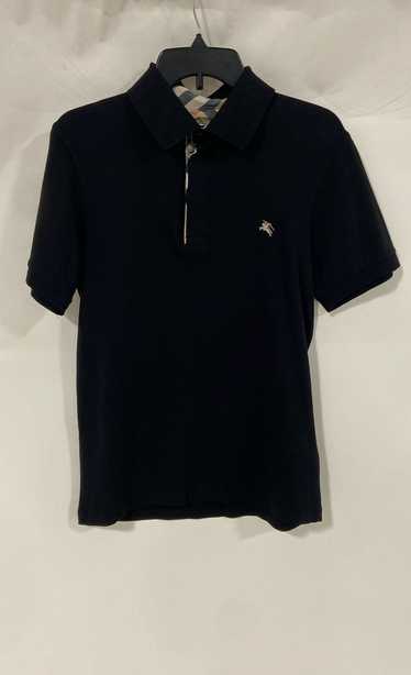 Burberry London Men's Black Polo Shirt - Size M