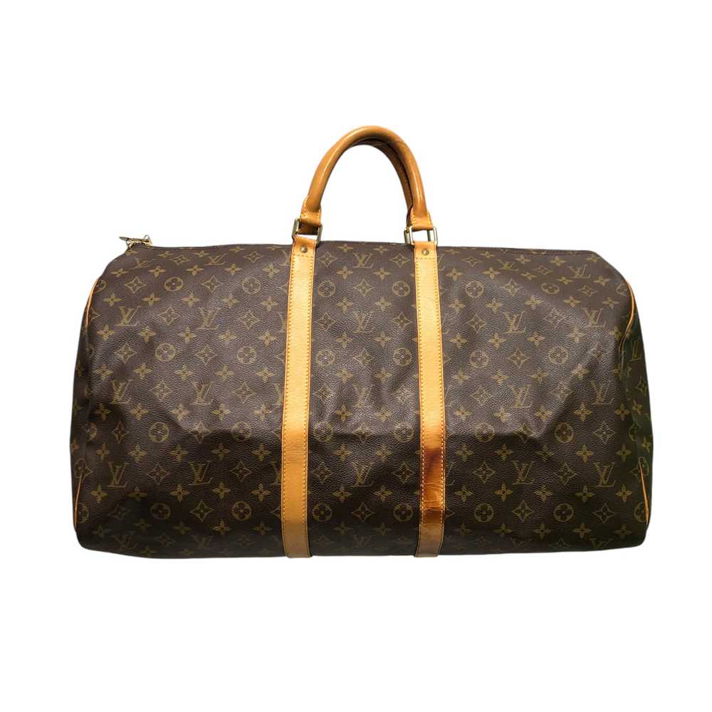 LOUIS VUITTON/Hand Bag/Monogram/Leather/BRW/keepa… - image 2