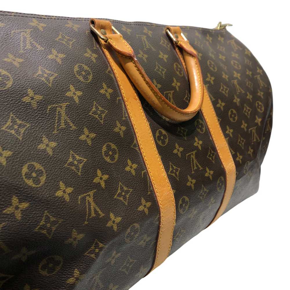 LOUIS VUITTON/Hand Bag/Monogram/Leather/BRW/keepa… - image 3