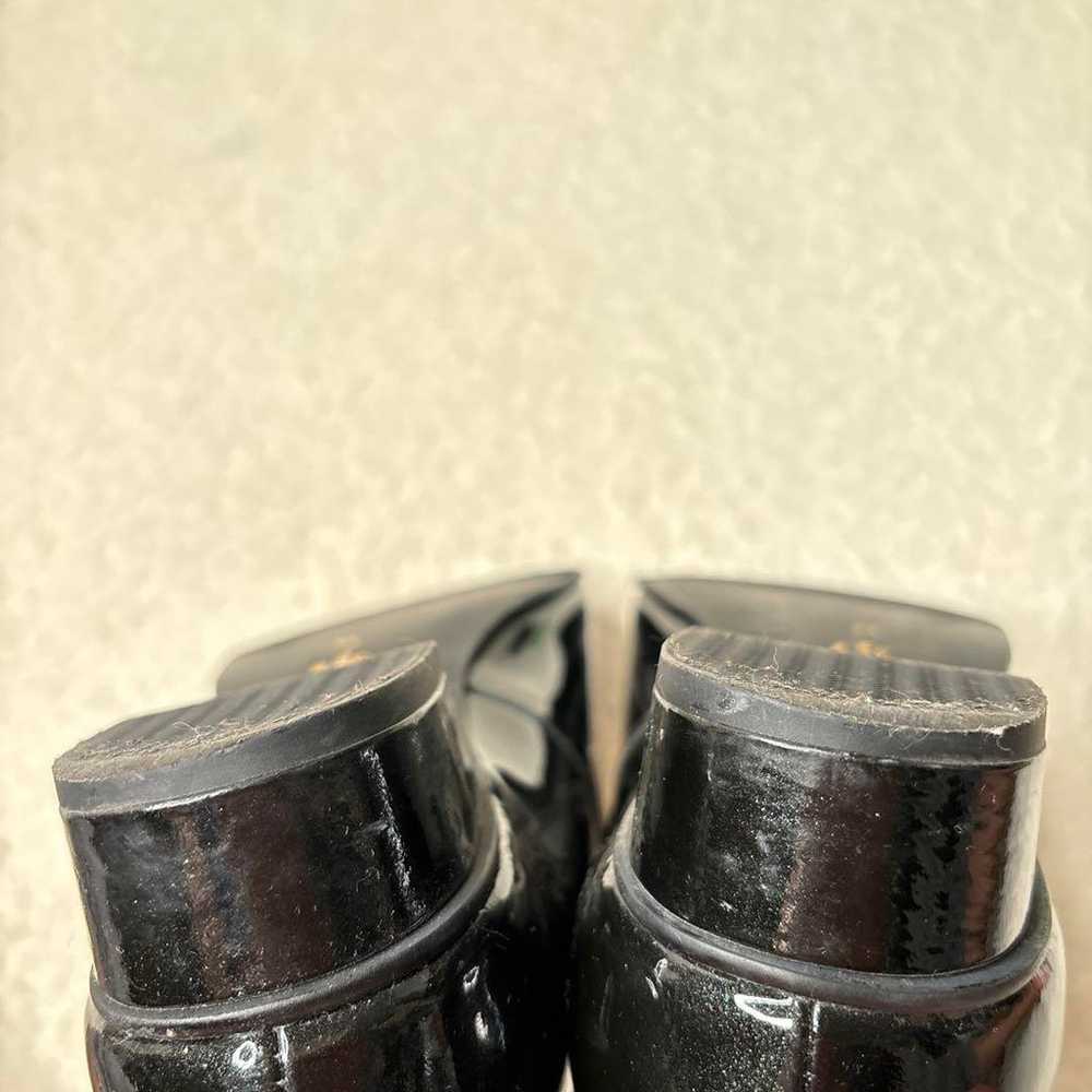 Rare MIHAMA Pumps with Box Black White 25cm - image 10