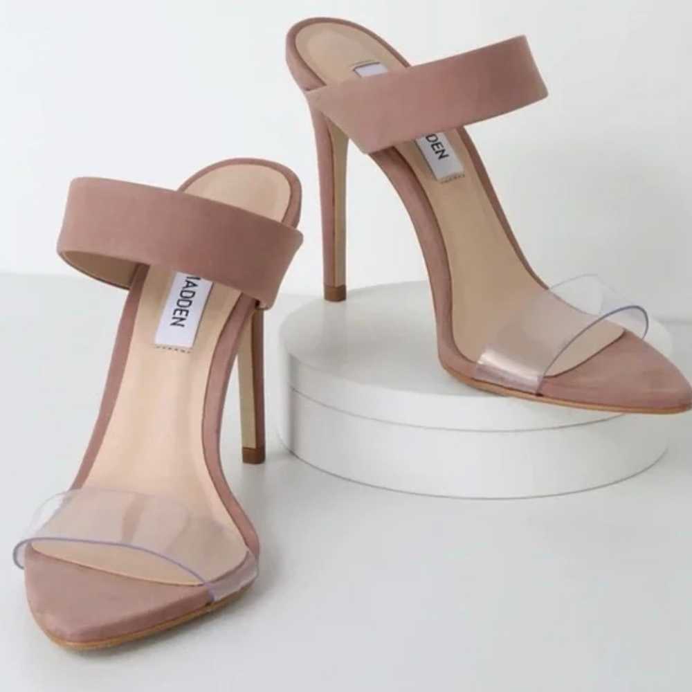 Steve Madden Amaya Blush High Heel Sandals - NWOT - image 1