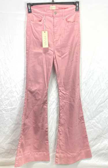 Alice + Olivia Pink Wide Leg Trouser Pants Sz 29 - image 1