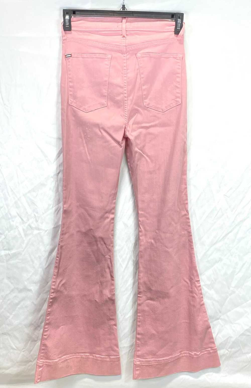 Alice + Olivia Pink Wide Leg Trouser Pants Sz 29 - image 2