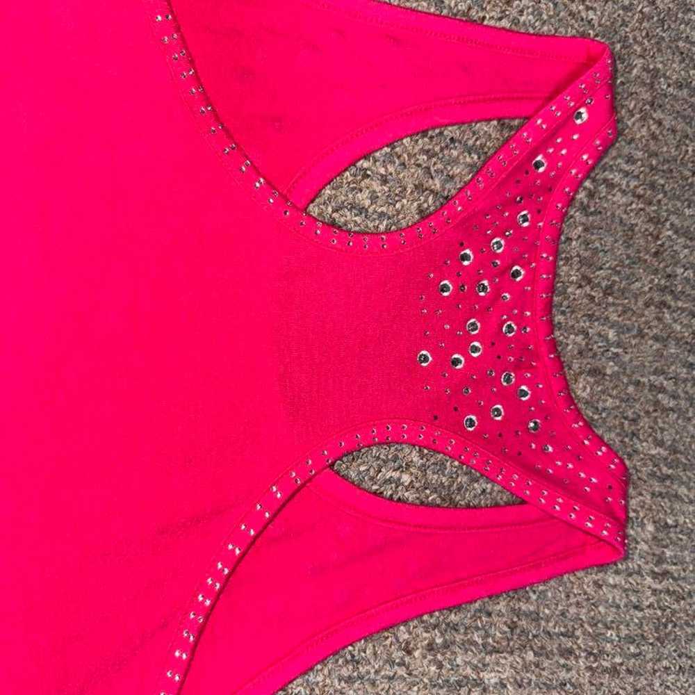 Stone Y2K Grunge Tank Top Top Pink - image 3