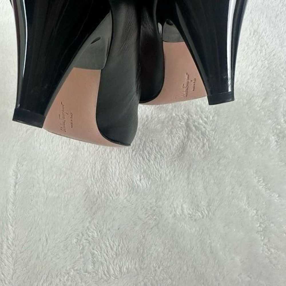 Salvatore Ferragamo Women's 8C Bow Toe Pump Heel … - image 6