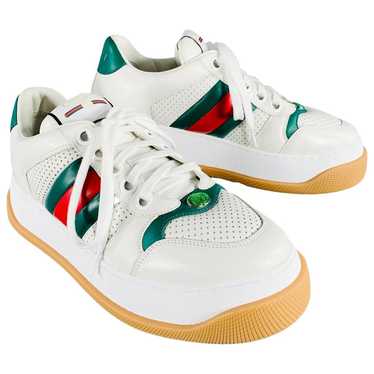 Gucci Screener leather trainers