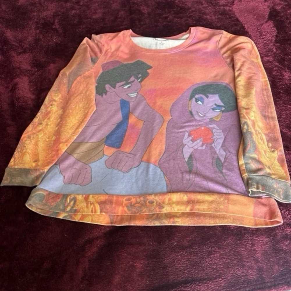 Disney Aladdin and Jasmine shirt - image 1