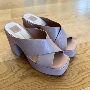 Dolce Vita - Platform Sandals in Peach Cream - image 1