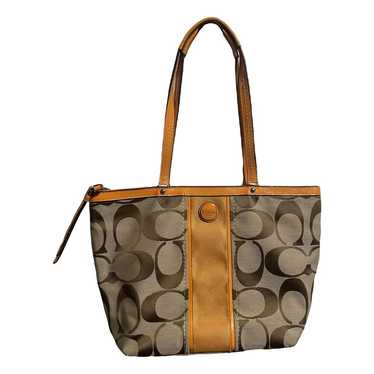 Coach CITY ZIP TOTE leather handbag