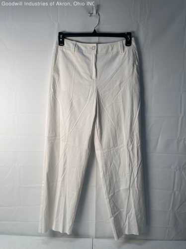 Gently Loved Talbots Women's White Straight Pants… - image 1