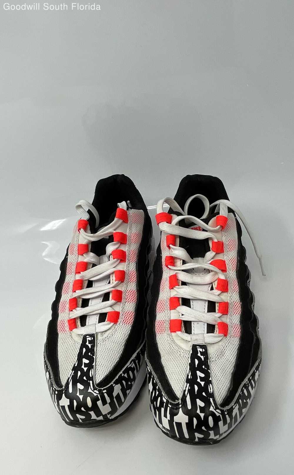 Nike Boys Air Max 95 AQ9711-001 Black White Orang… - image 3