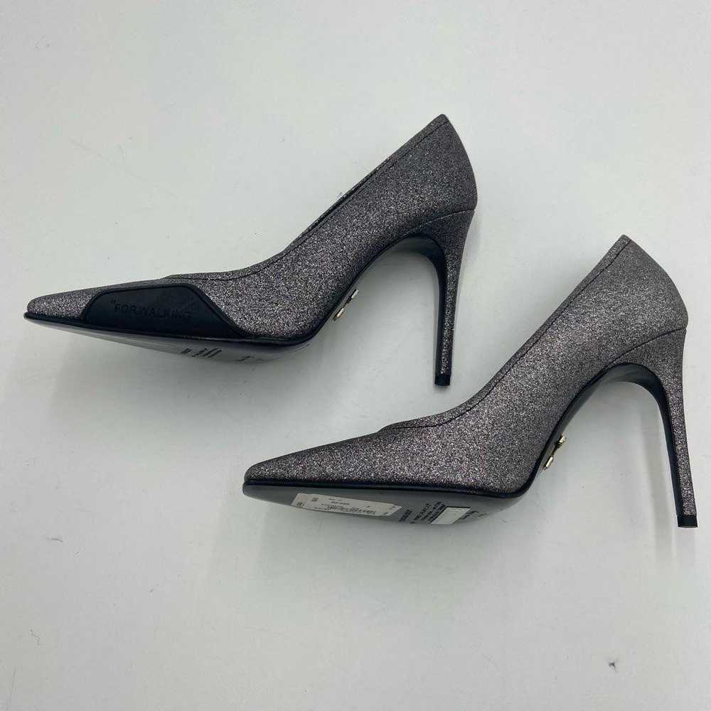 Off-White "For Walking" Glitter Pumps Heel 39 - image 3