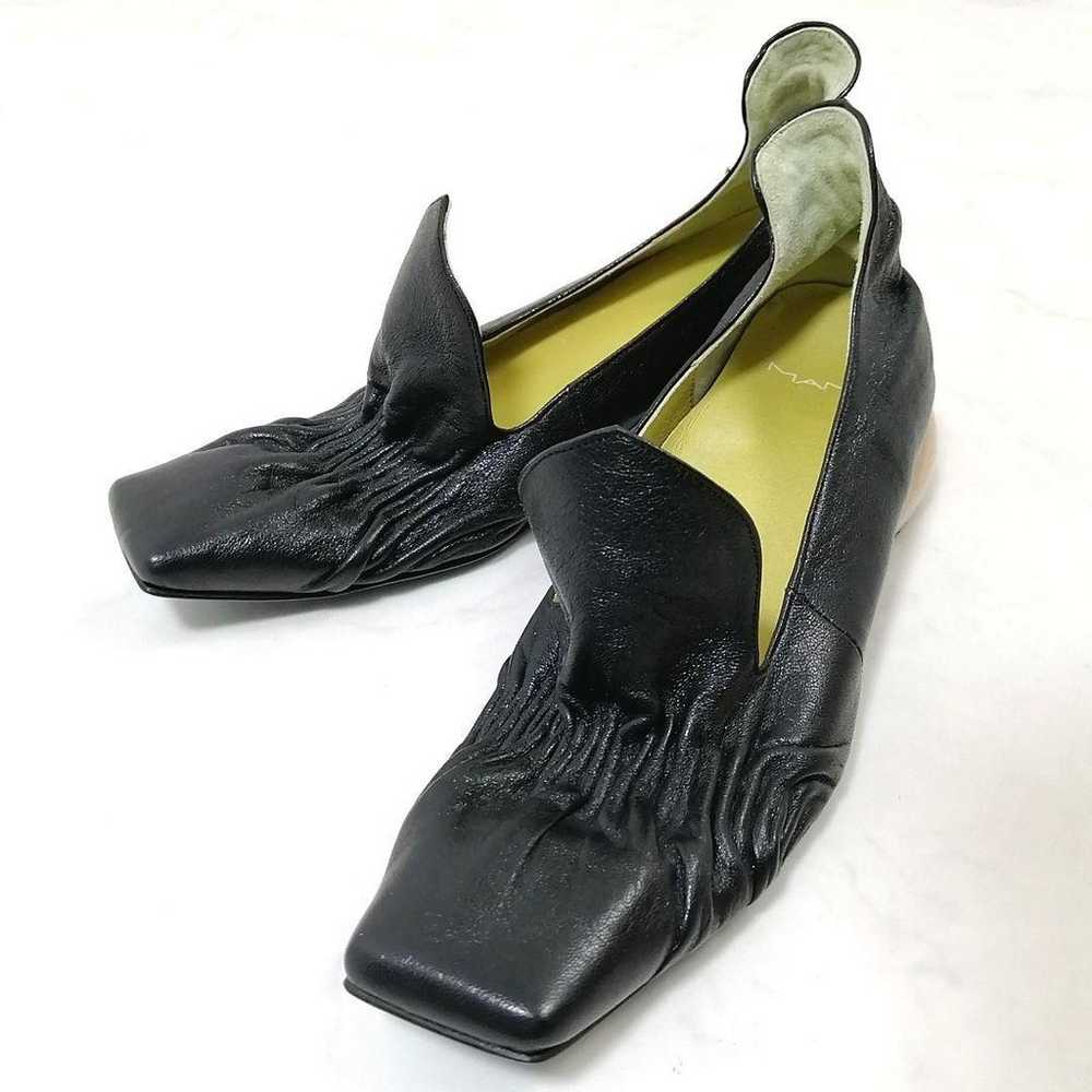 Beautiful item ✨ MANA shirring pumps size 38, gat… - image 3