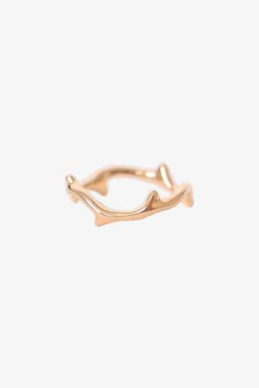 Christian Dior 18K Yellow Gold Bois De Rose Ring