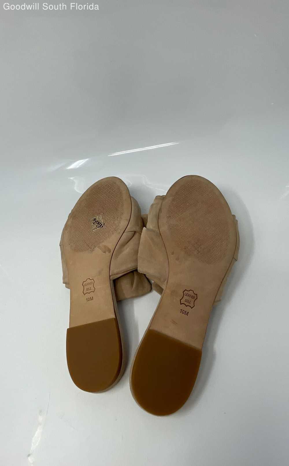 Tory Burch Womens Annabelle Beige Slide Sandals S… - image 5