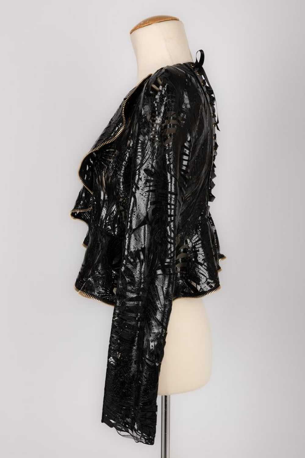 Veste en cuir Alexander McQueen - image 5