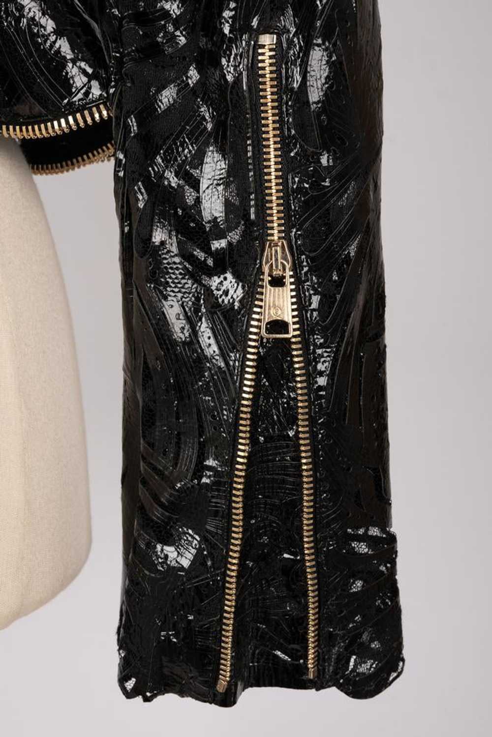 Veste en cuir Alexander McQueen - image 7