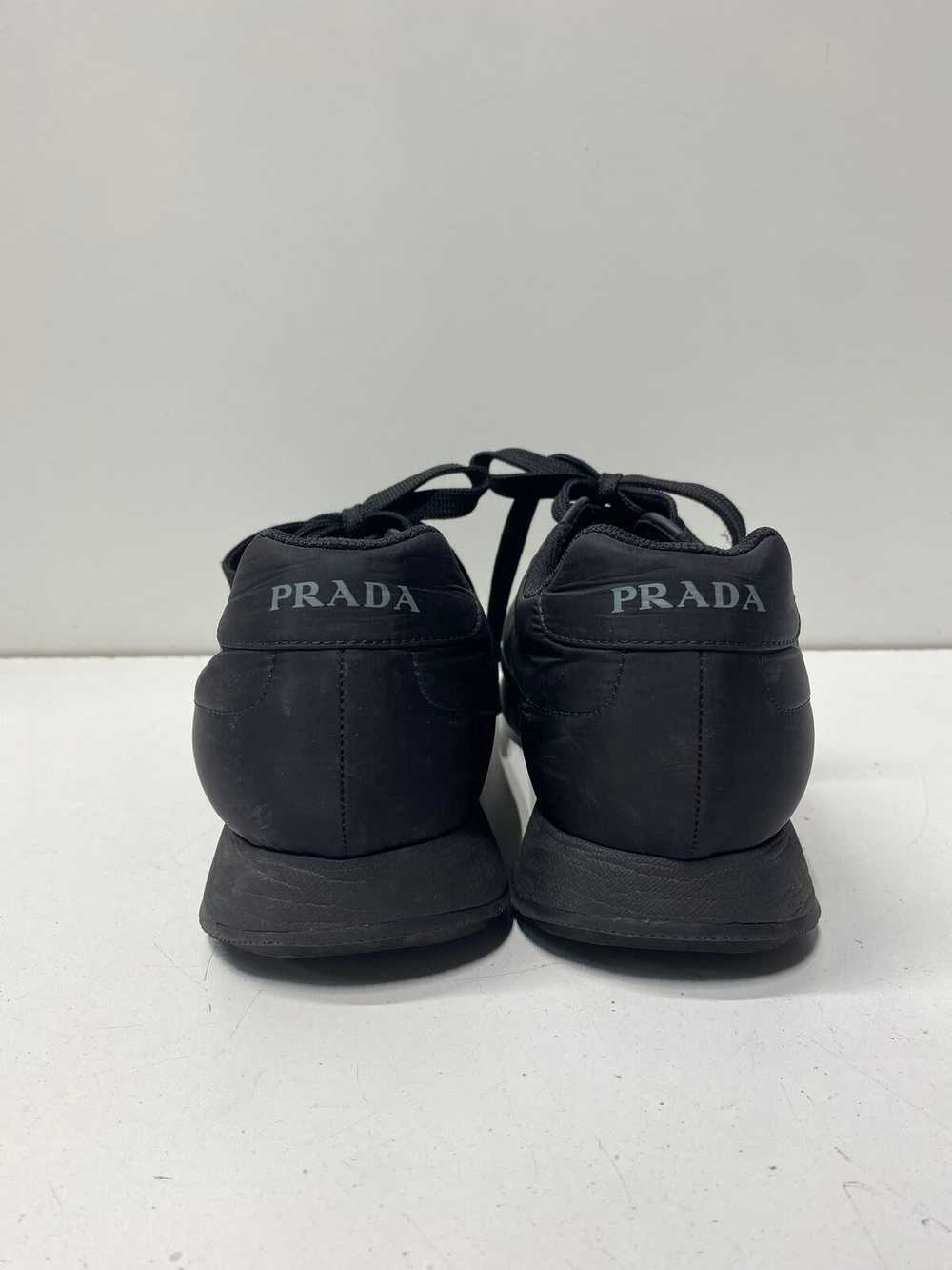 AUTHENTIC Prada Linea Rossa Black Shoes Sz 6.5 - image 4