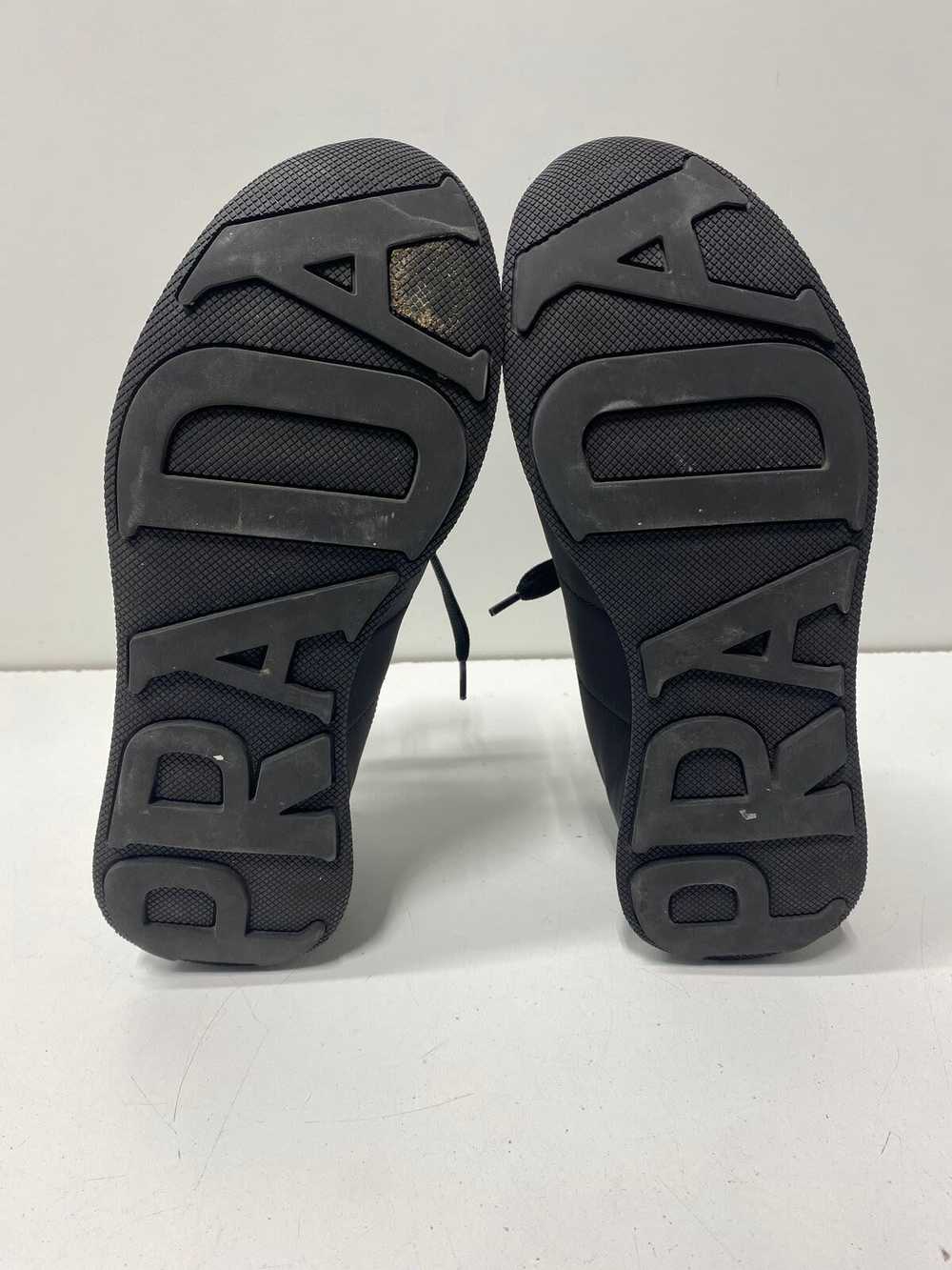 AUTHENTIC Prada Linea Rossa Black Shoes Sz 6.5 - image 5