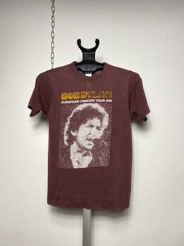 Tour Tee × Vintage BOB DYLAN 1981 tour t-shirt tee