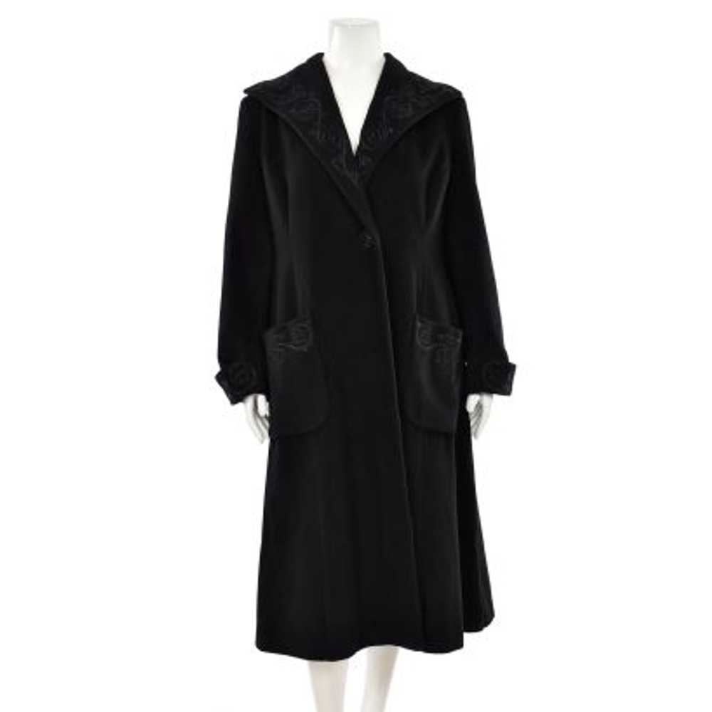 St. John Coats Opera Coat w/ Crystals & Embroider… - image 1