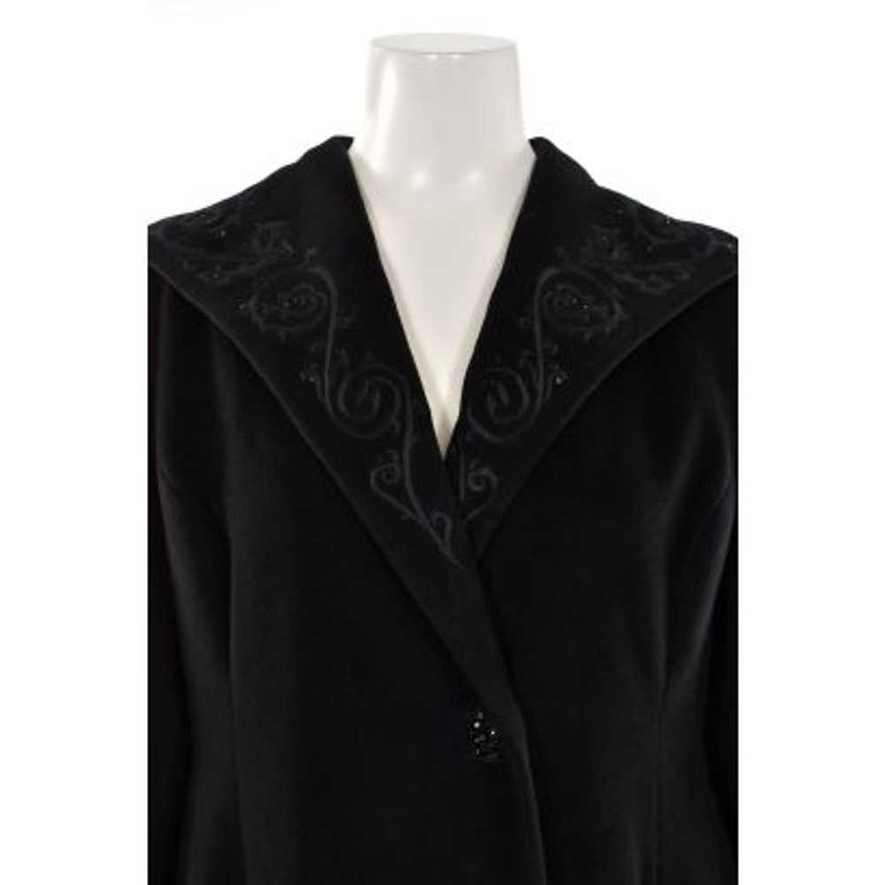 St. John Coats Opera Coat w/ Crystals & Embroider… - image 3