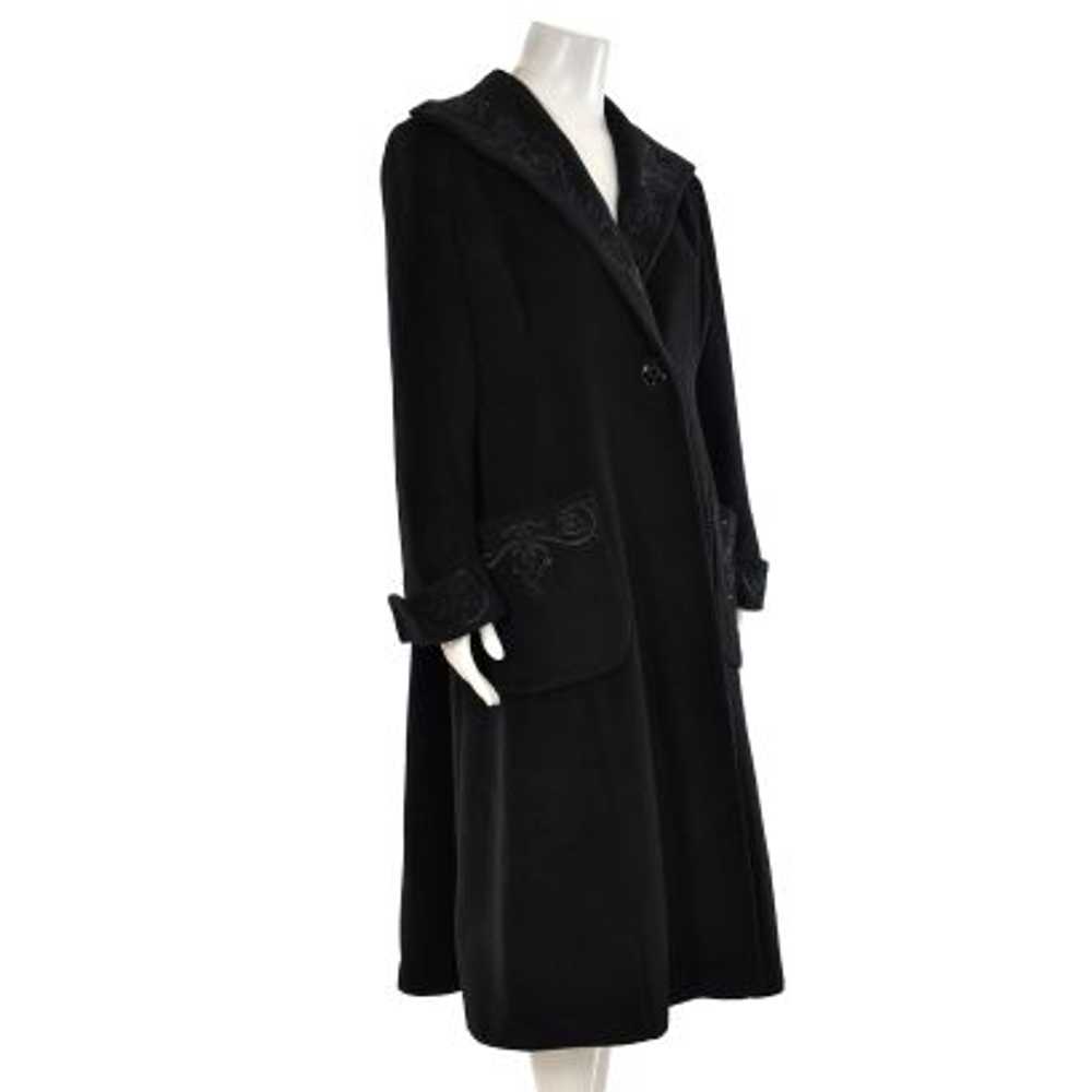 St. John Coats Opera Coat w/ Crystals & Embroider… - image 6