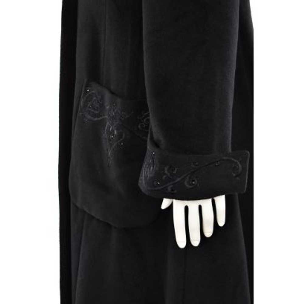 St. John Coats Opera Coat w/ Crystals & Embroider… - image 9