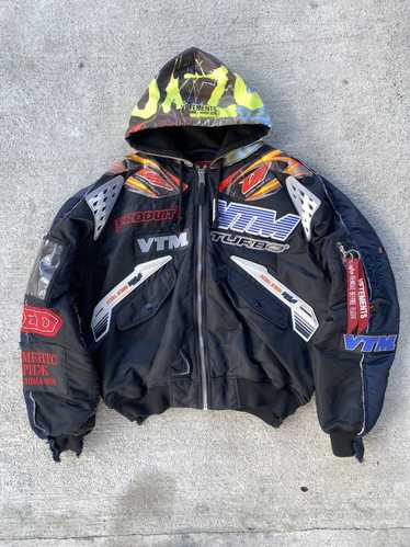 Vetements Vetements F/W 2018 Moto Racing Bomber J… - image 1