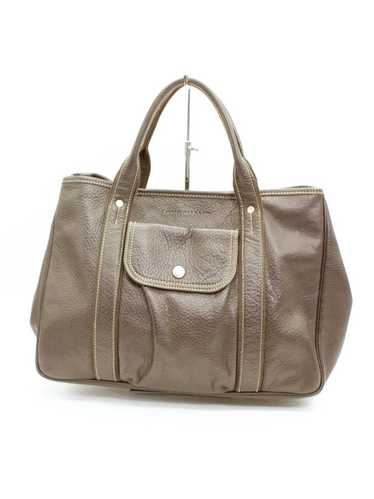 C47 LONGCHAMP imperfect reduction leather tote bag