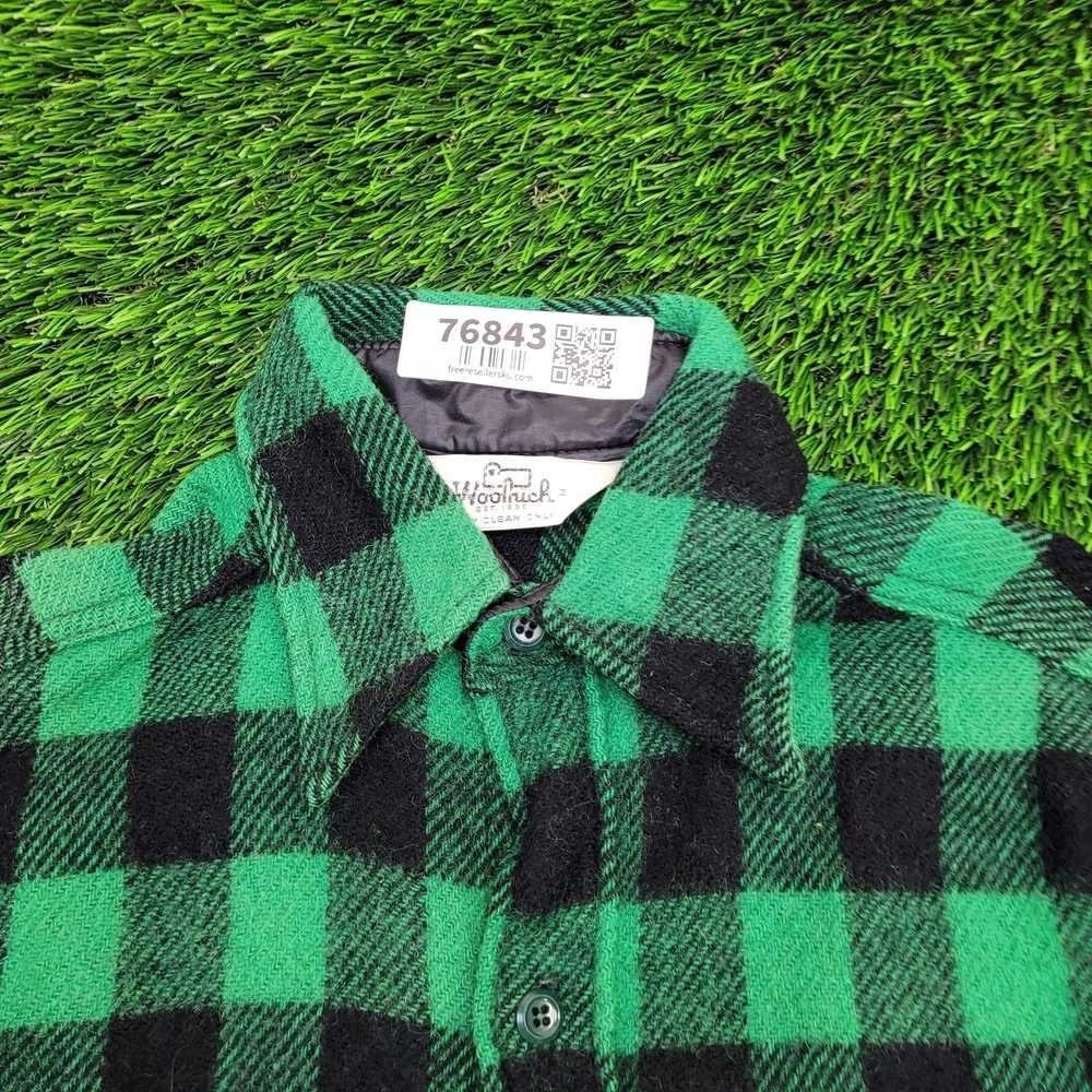 Other Vintage 80s Woolrich Wool Shirt Small 18x29… - image 12