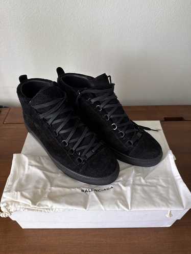 Balenciaga Balenciaga Black Suede Arena (w/ Box an