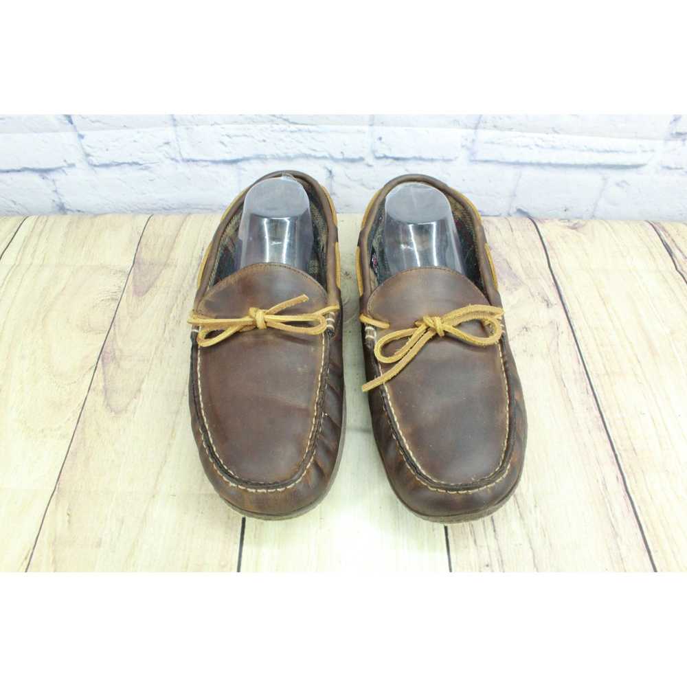 L.L. Bean × Leather LL Bean Men's Handsewn Slippe… - image 1