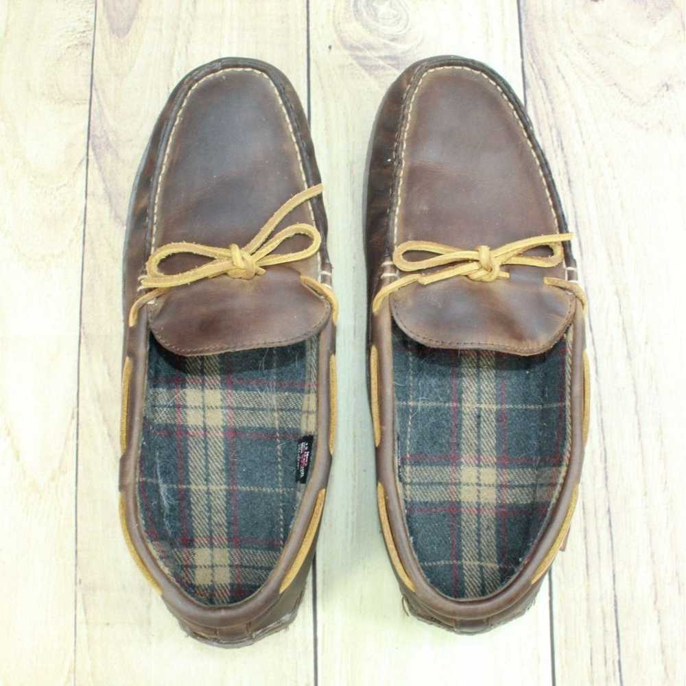 L.L. Bean × Leather LL Bean Men's Handsewn Slippe… - image 7