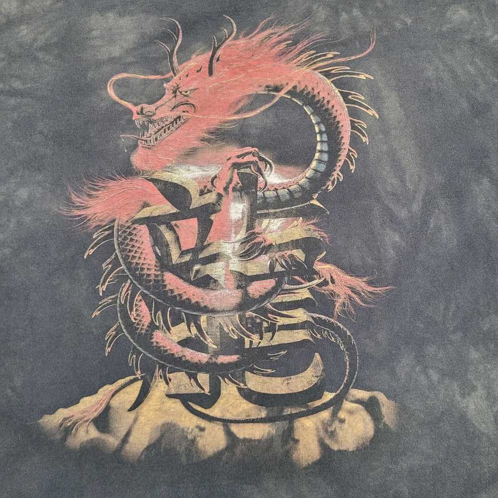 The Mountain Vintage 90s Dragon Shirt 2XL 25x30 B… - image 11