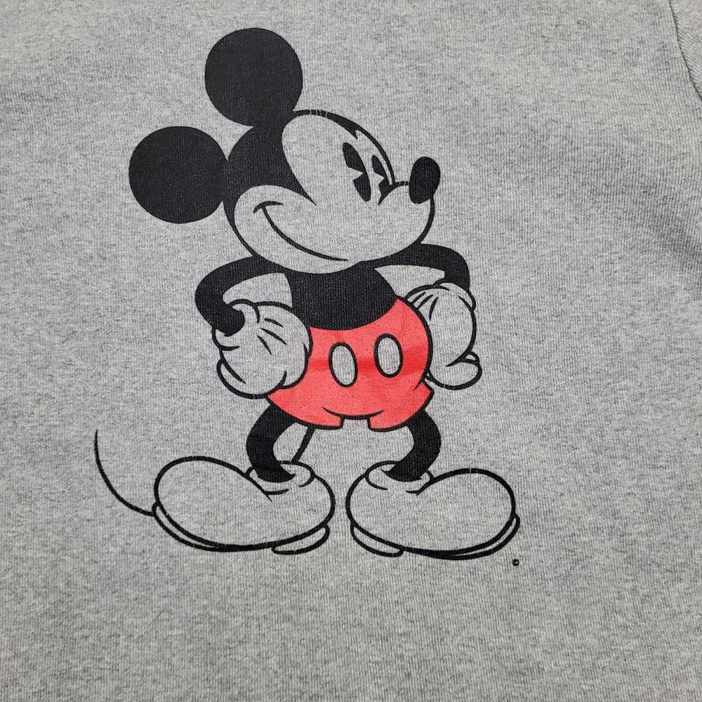 Disney Vintage 90s Mickey-Mouse Ringer Shirt Wome… - image 10