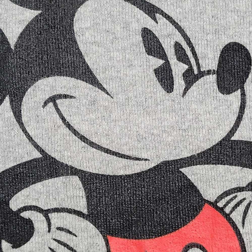 Disney Vintage 90s Mickey-Mouse Ringer Shirt Wome… - image 11