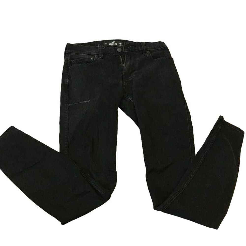 Hollister Hollister Slim Straight Black Jeans Men… - image 4