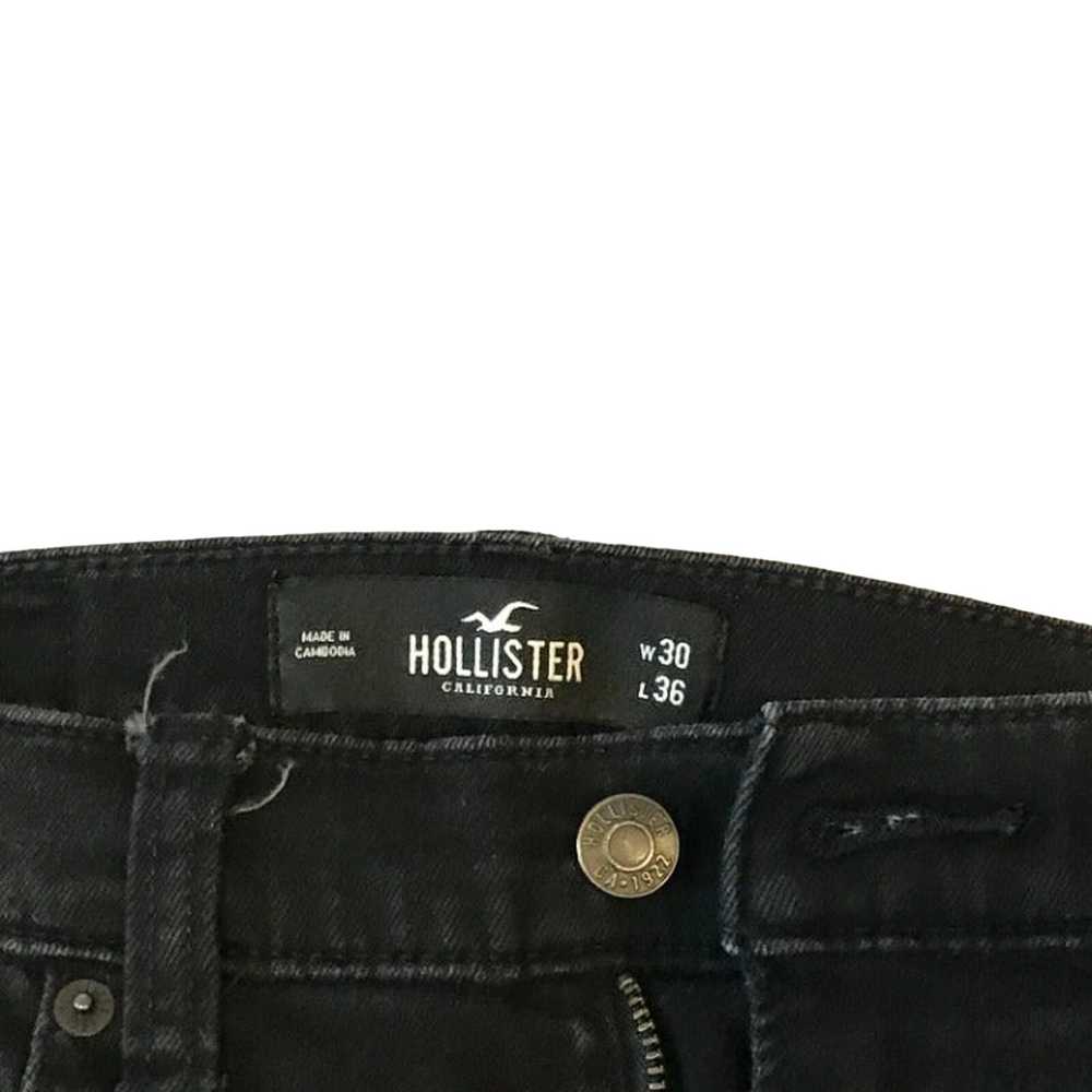 Hollister Hollister Slim Straight Black Jeans Men… - image 5