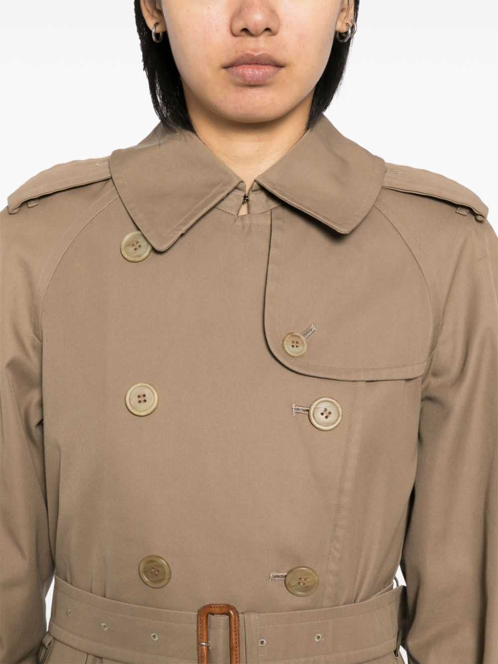 Burberry Pre-Owned 1990-2000s trench coat - Neutr… - image 5