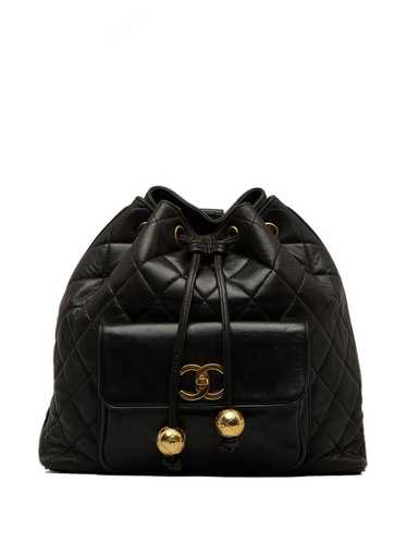 CHANEL Pre-Owned 1994-1996 CC diamond-quilted back