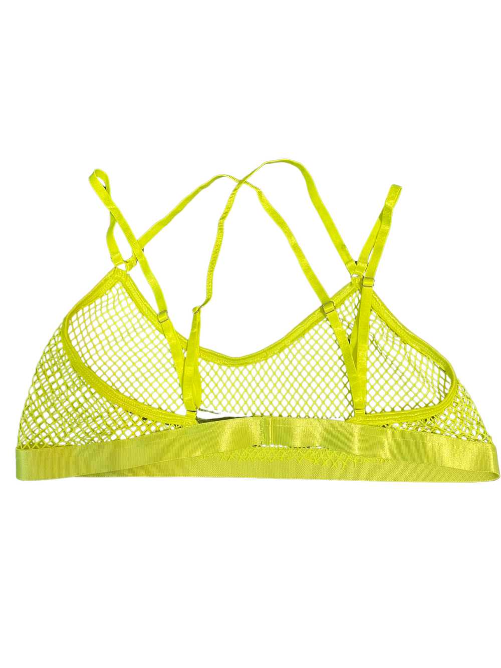 Freedom Rave Wear Neon bra Mesh top - image 3