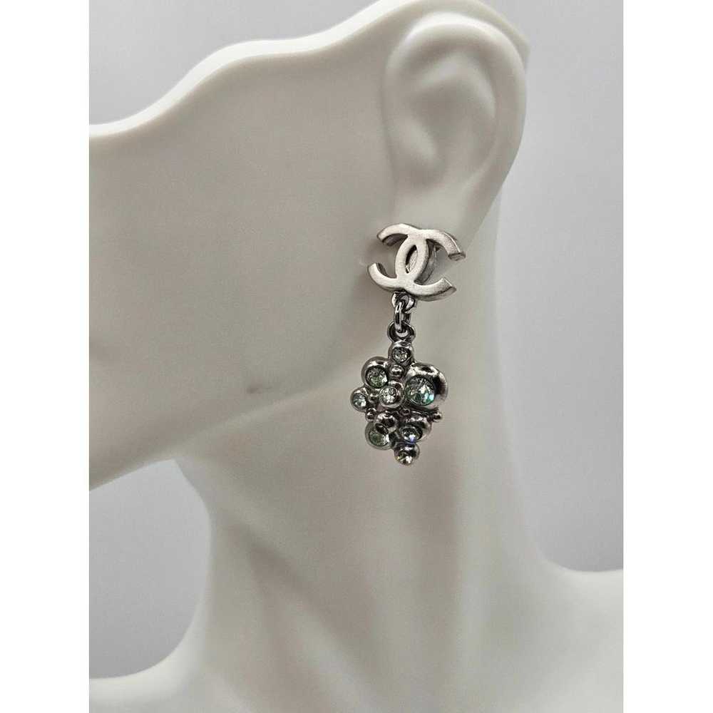 Chanel Crystal earrings - image 7