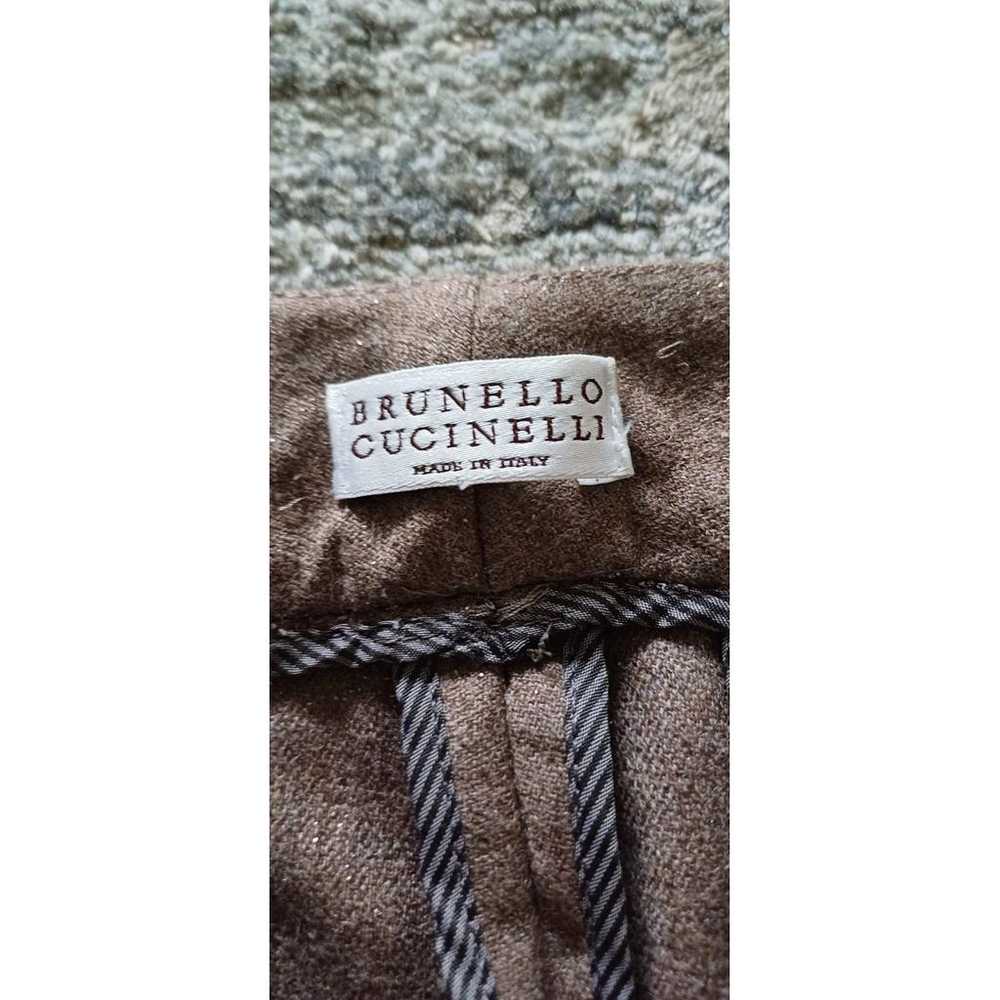 Brunello Cucinelli Wool mini short - image 5