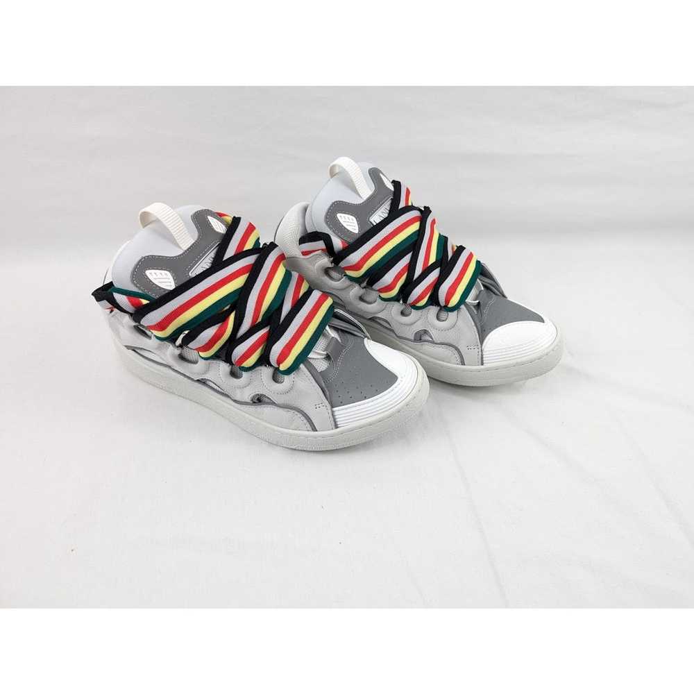 Lanvin o1rshd1 Curb Sneakers in White - image 12