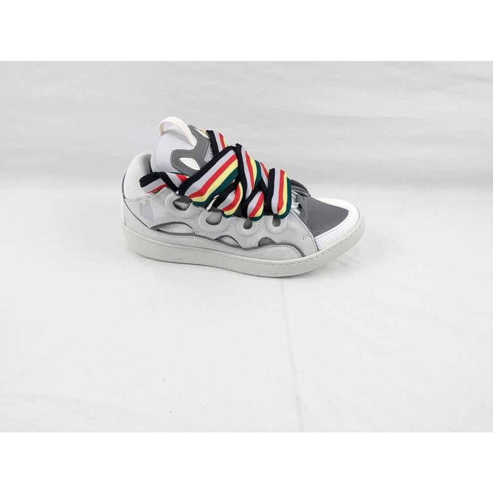 Lanvin o1rshd1 Curb Sneakers in White - image 1